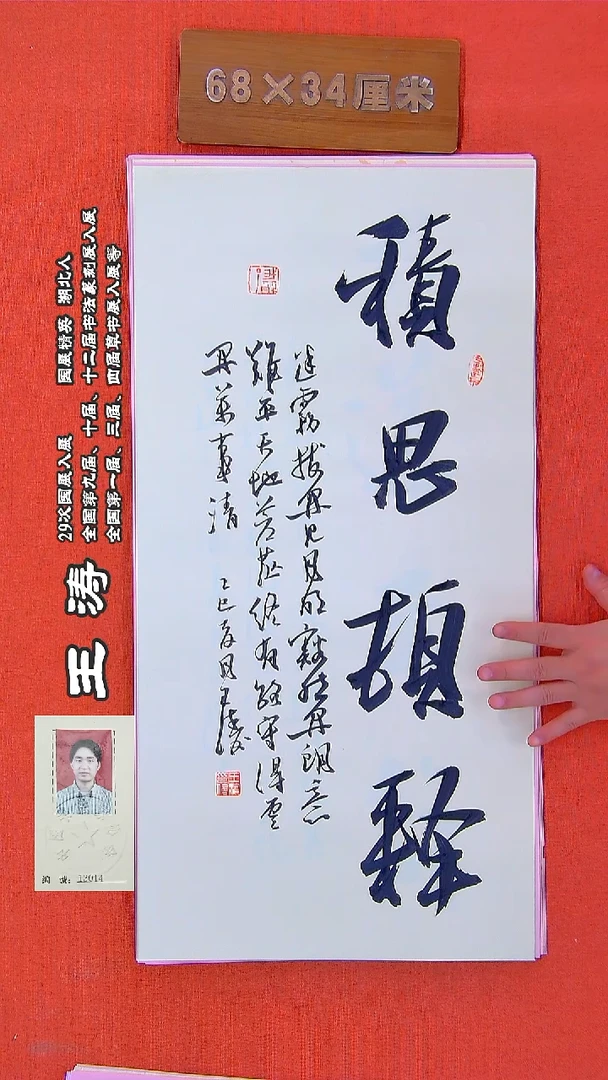 书法22a王涛书法作品