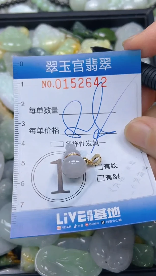 翡翠未镶嵌颈饰闪购0152642