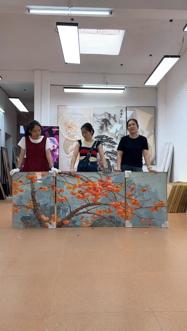 横款总长2.2m高0.8m柿柿如意沙发三联