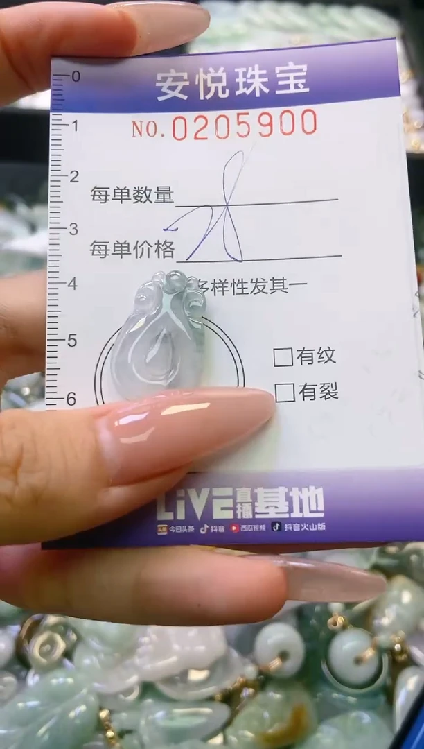 翡翠未镶嵌颈饰闪购0205900