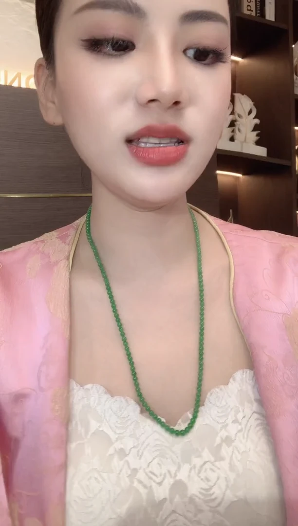 项链未镶嵌翡翠炭****苗D28