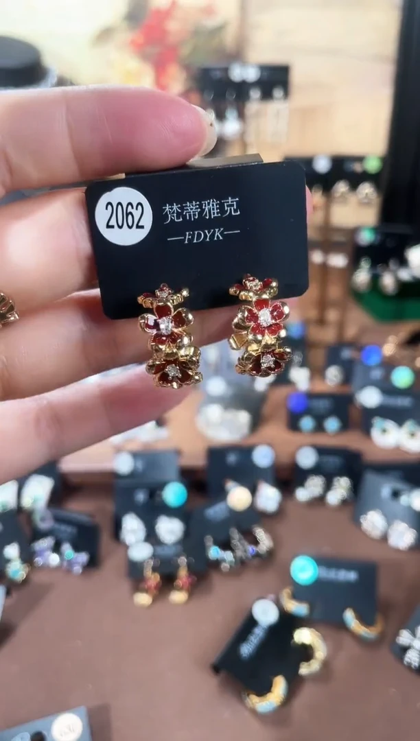 合金925银锆石梵2062