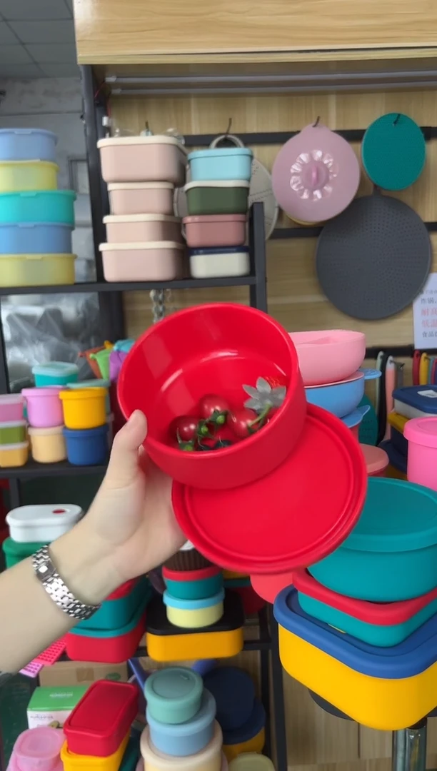 硅胶红色-700圆盒