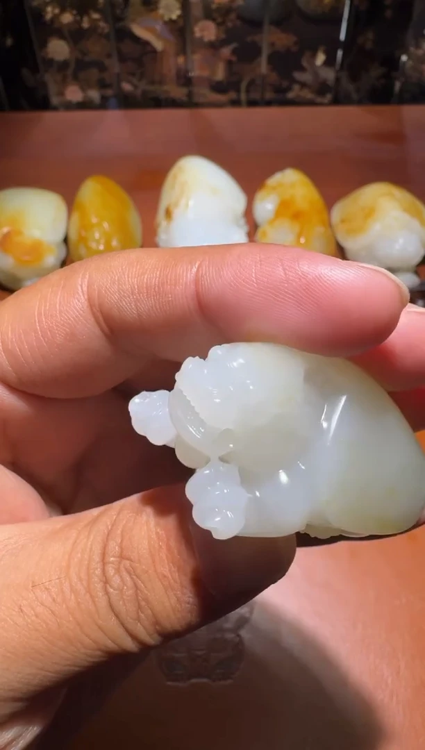 颈饰未镶嵌和田玉龙龟