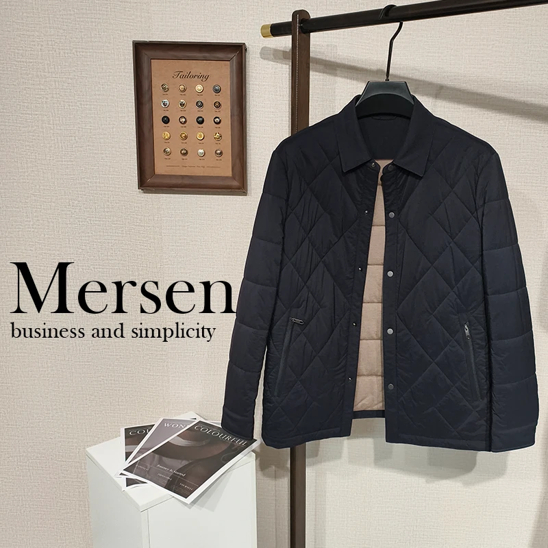 朗度【邱总福利】男士商务休闲高端秋冬连帽精品夹克 86120