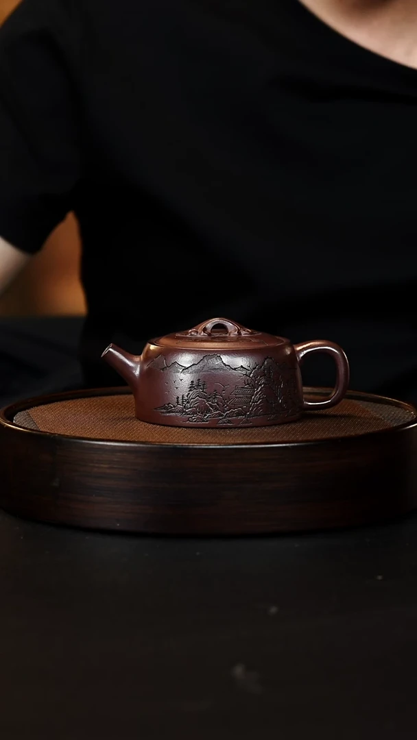 茶壶紫砂宜兴紫砂壶H85218