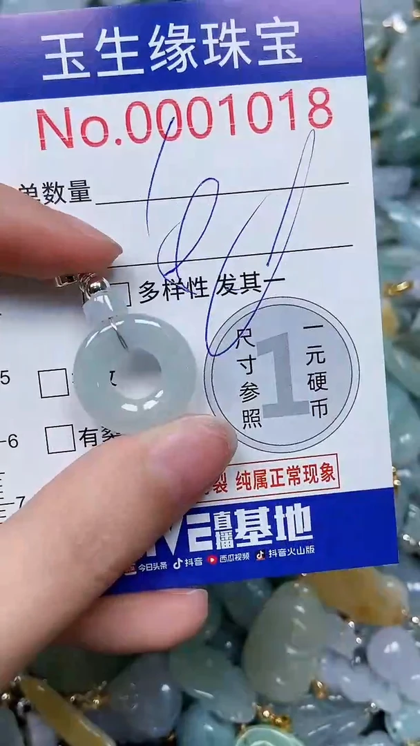 【闪购商品】翡翠颈饰未镶嵌闪购00001018