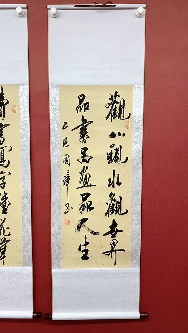 书法姚国璋    观山观水观世界