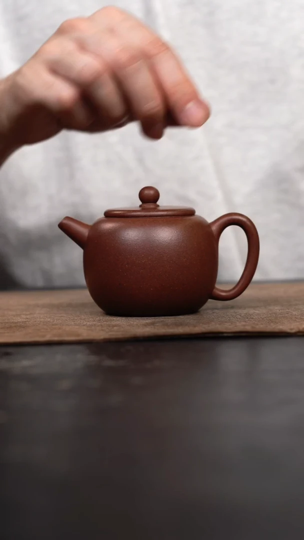 茶壶紫砂原矿手工壶140CC