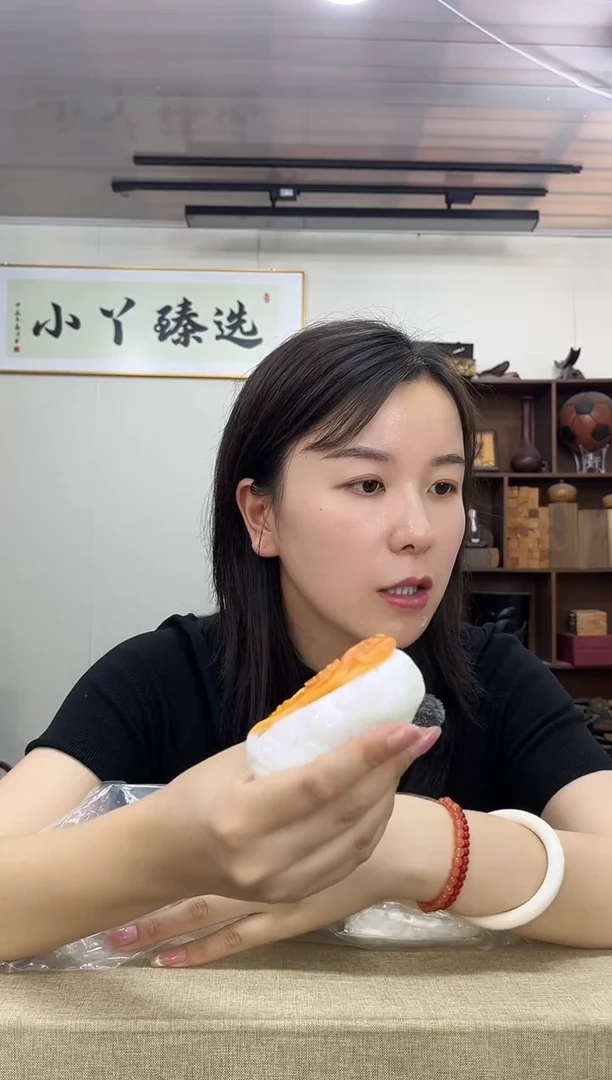 乌木类端景台好**生394塑料红龙雕件把件木木木