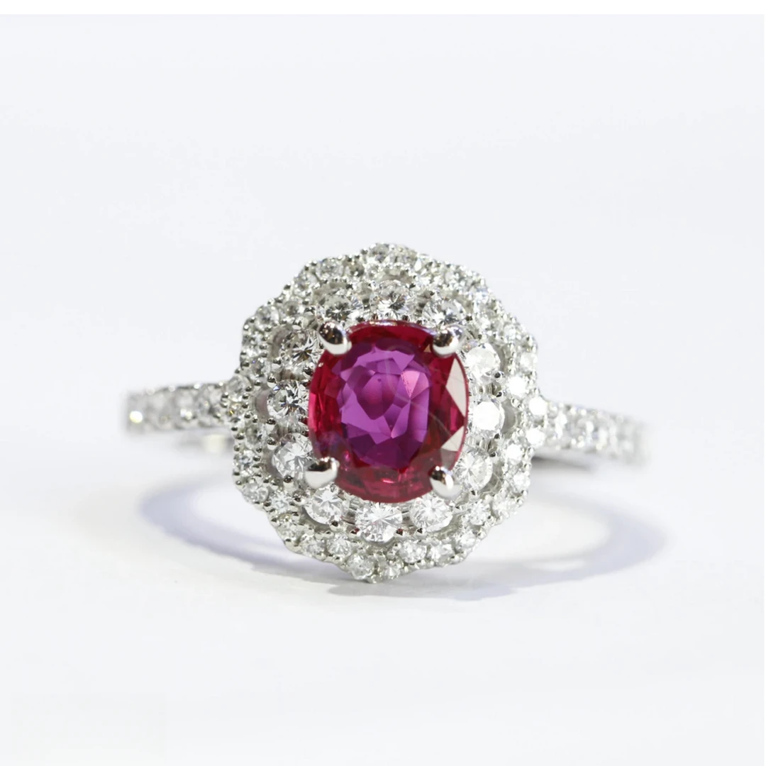 【有德玉业】---红宝石戒指一个