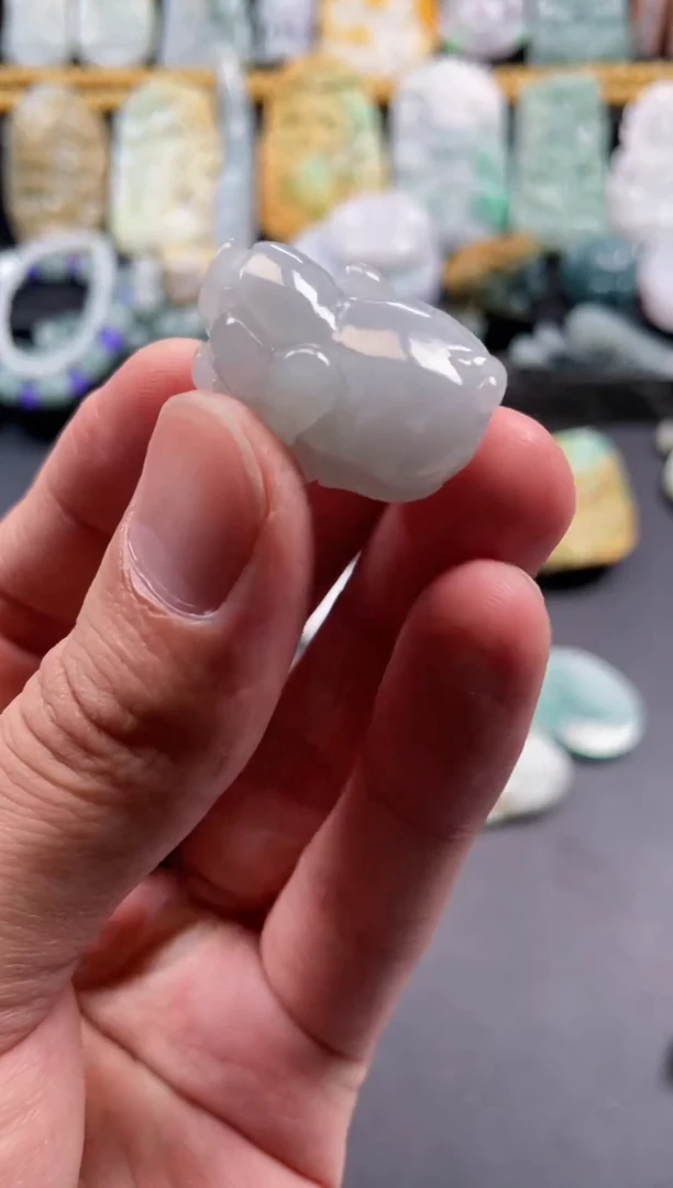 颈饰未镶嵌翡翠天然翡翠a货