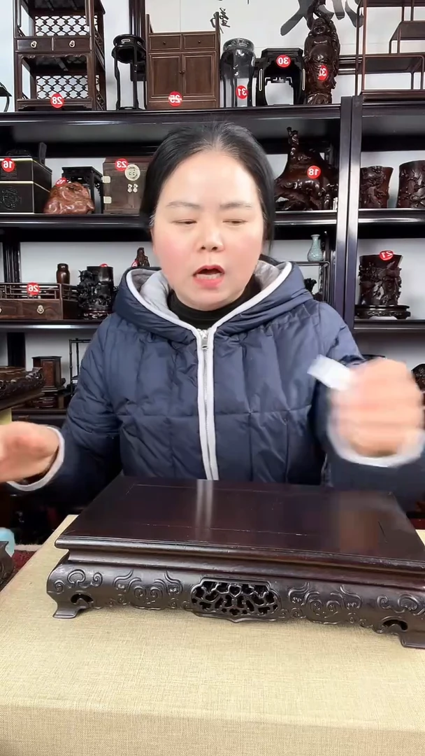 【闪购商品】木355瑕疵老李红木工艺品