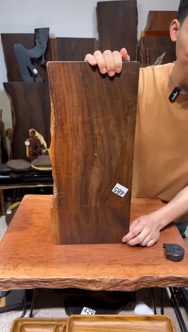 风车木（黑檀木）尺寸53*23*2.3编号485