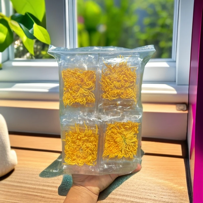 正宗黄山金丝皇菊高山茶夏日养生茶一朵一杯搭配枸杞泡水喝菊花茶