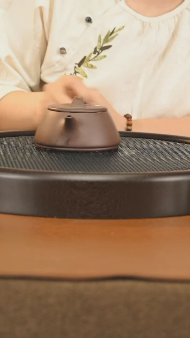 茶壶紫砂525 海棠汉瓦220cc