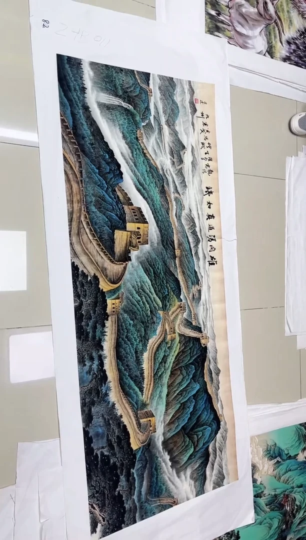 国画九霄甄选国画作品zhb011
