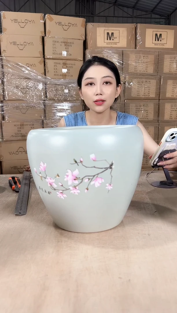 蛋型喜上浅绿大号23x21瑕疵