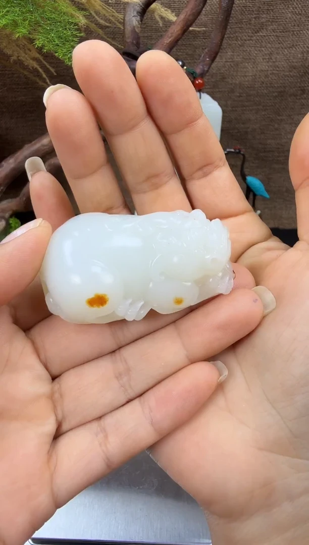 未镶嵌和田玉挂件毕*和田玉