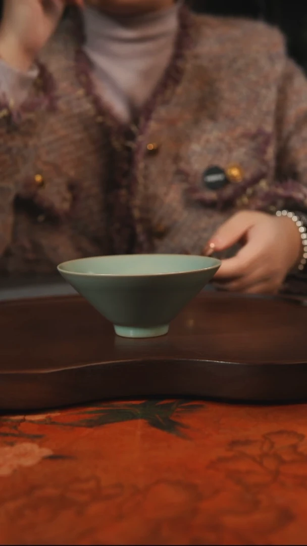 杯子瓷汝州原产地原矿仿古老釉q