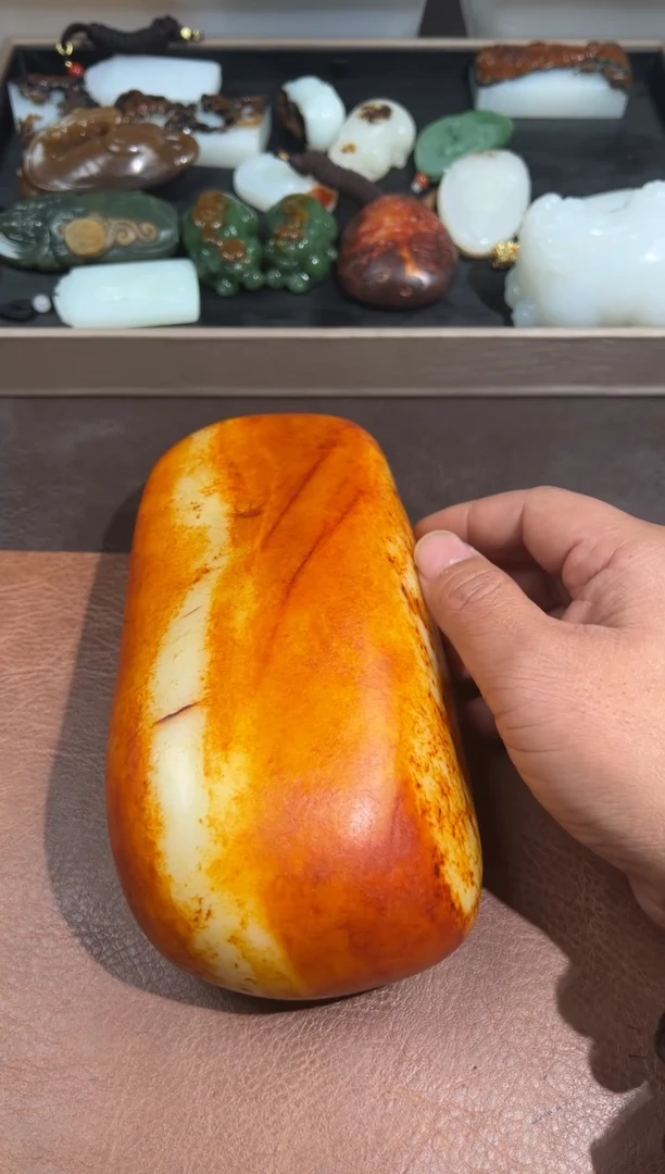 未镶嵌和田玉把件北****.和田玉