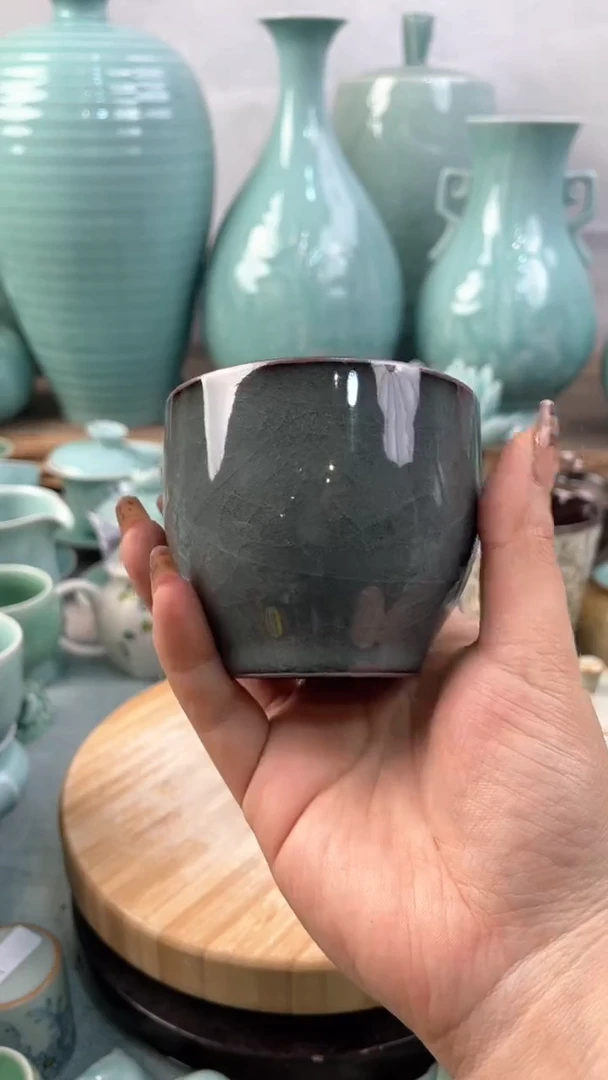 【闪购商品】特价福利 微瑕 慧仙青瓷