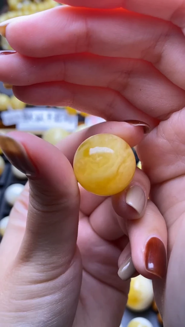 【闪购商品】琥珀裸石未镶嵌大小姐珠宝严选112