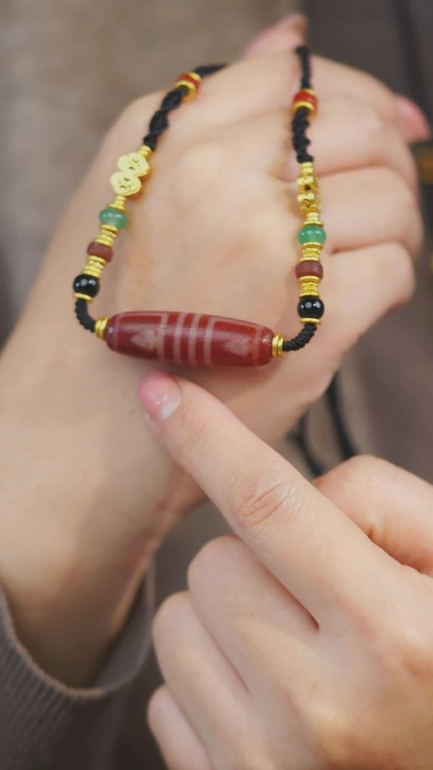 【闪购商品】玛瑙/玉髓项链未镶嵌多样性发一