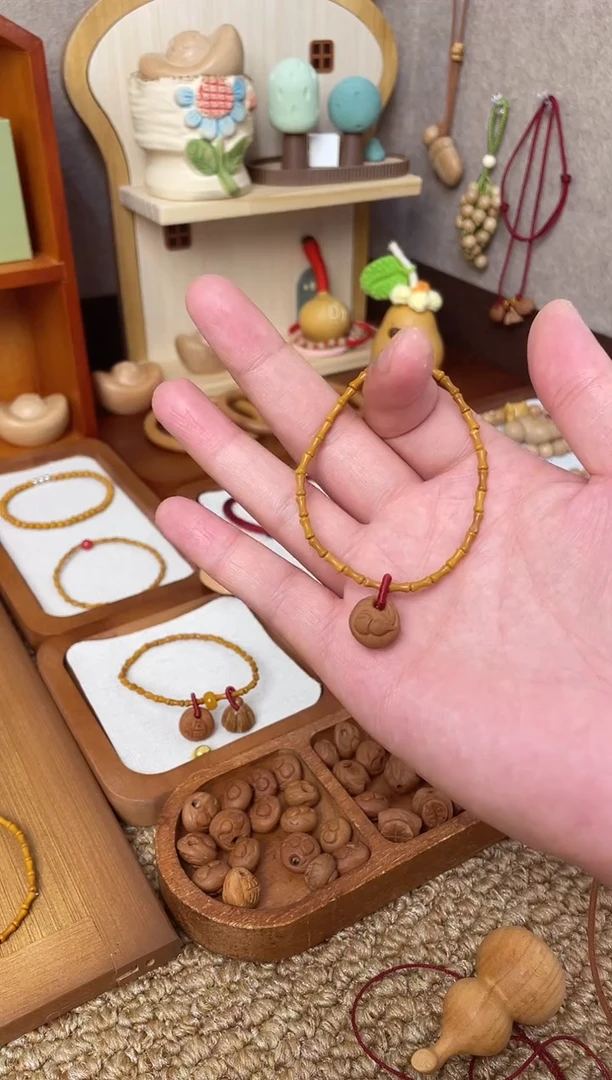 手串/手链核桃竹节手串一物一拍桃核葫芦