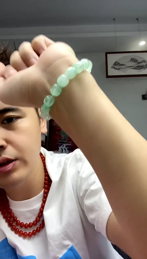 石英质玉未镶嵌颈饰非洲翠手串