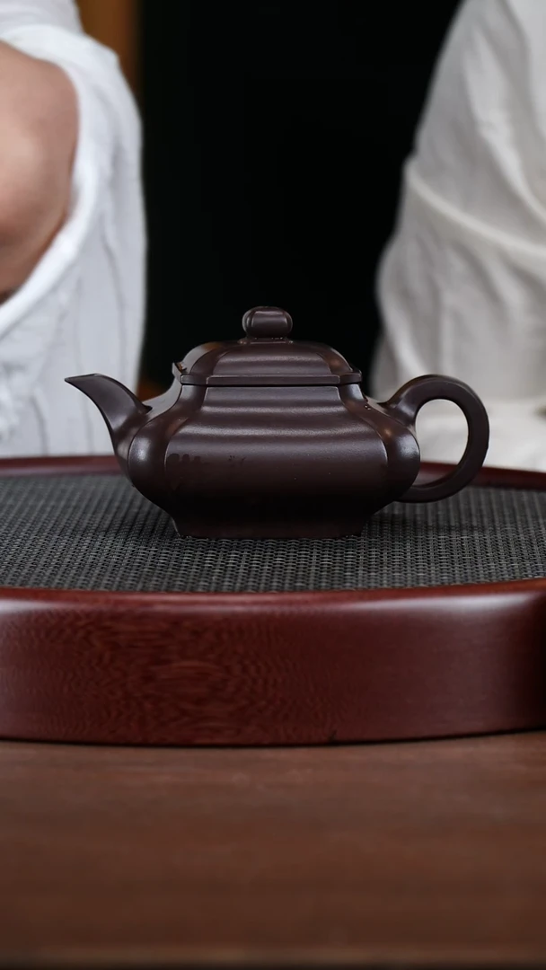 茶壶紫砂51YJB  四方虚扁