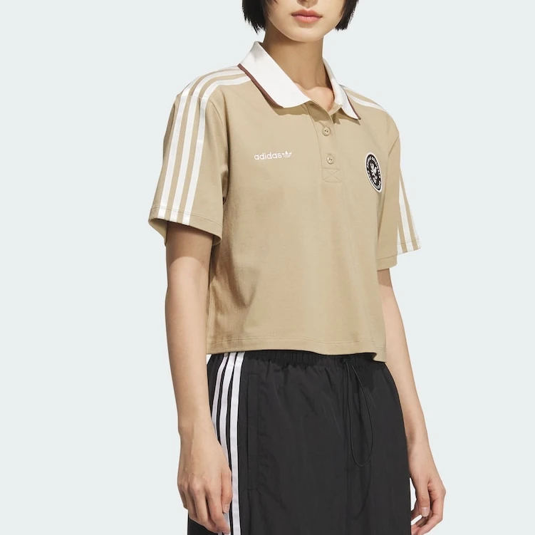 adidas/阿迪达斯三叶草SHORT-SLEEVE纯棉运动短袖POLO衫KH1186