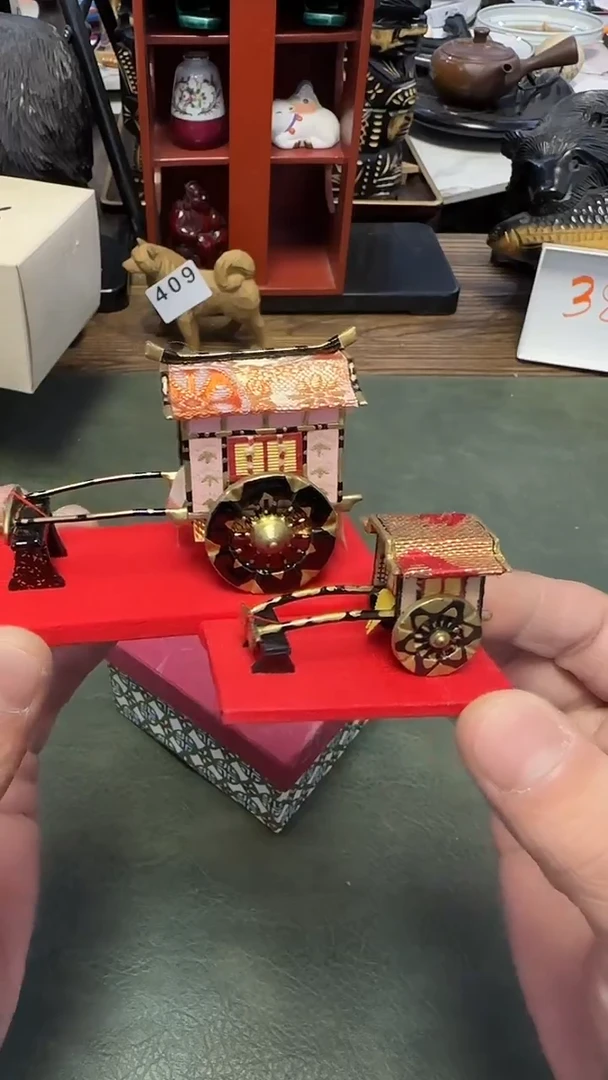 徐**少418·马车摆件2只