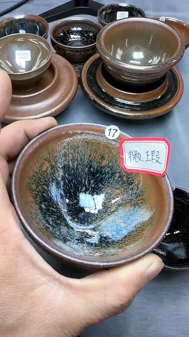 【闪购商品】茶盏印春堂柴烧建盏