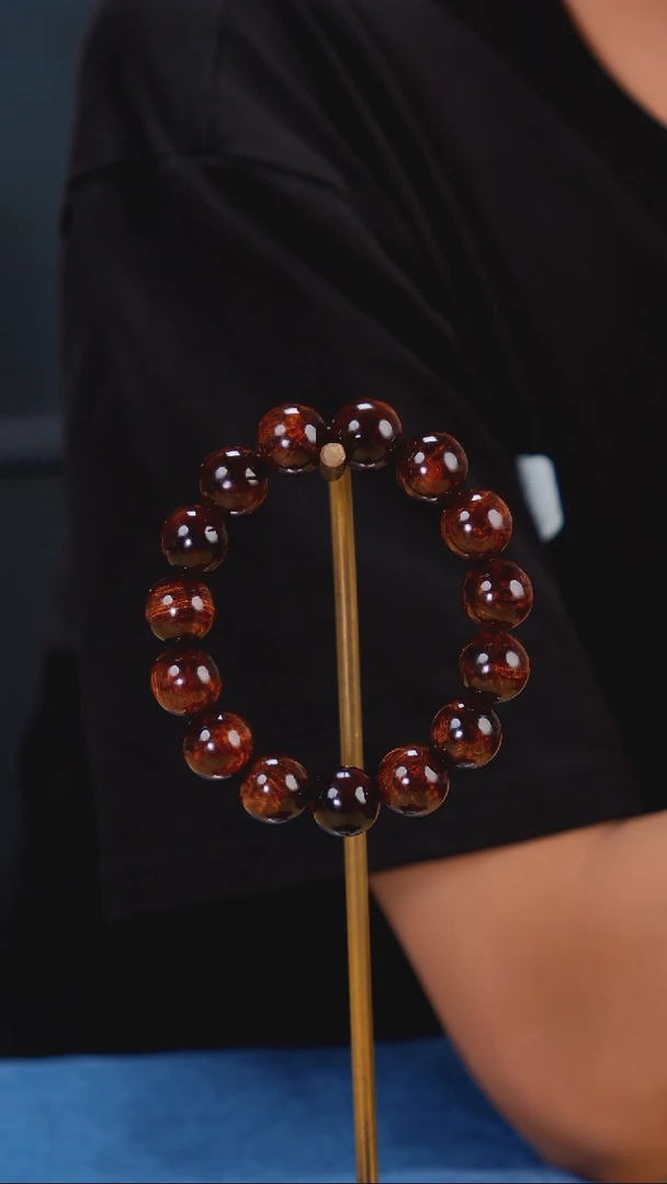 手串/手链黄花梨/降香黄檀m**a海南黄花梨紫油梨老料1.5