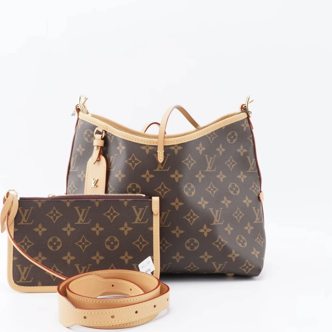 99新 LouisVuitton/路易威登 【奢物时光】carryall 中号芯片斜挎包