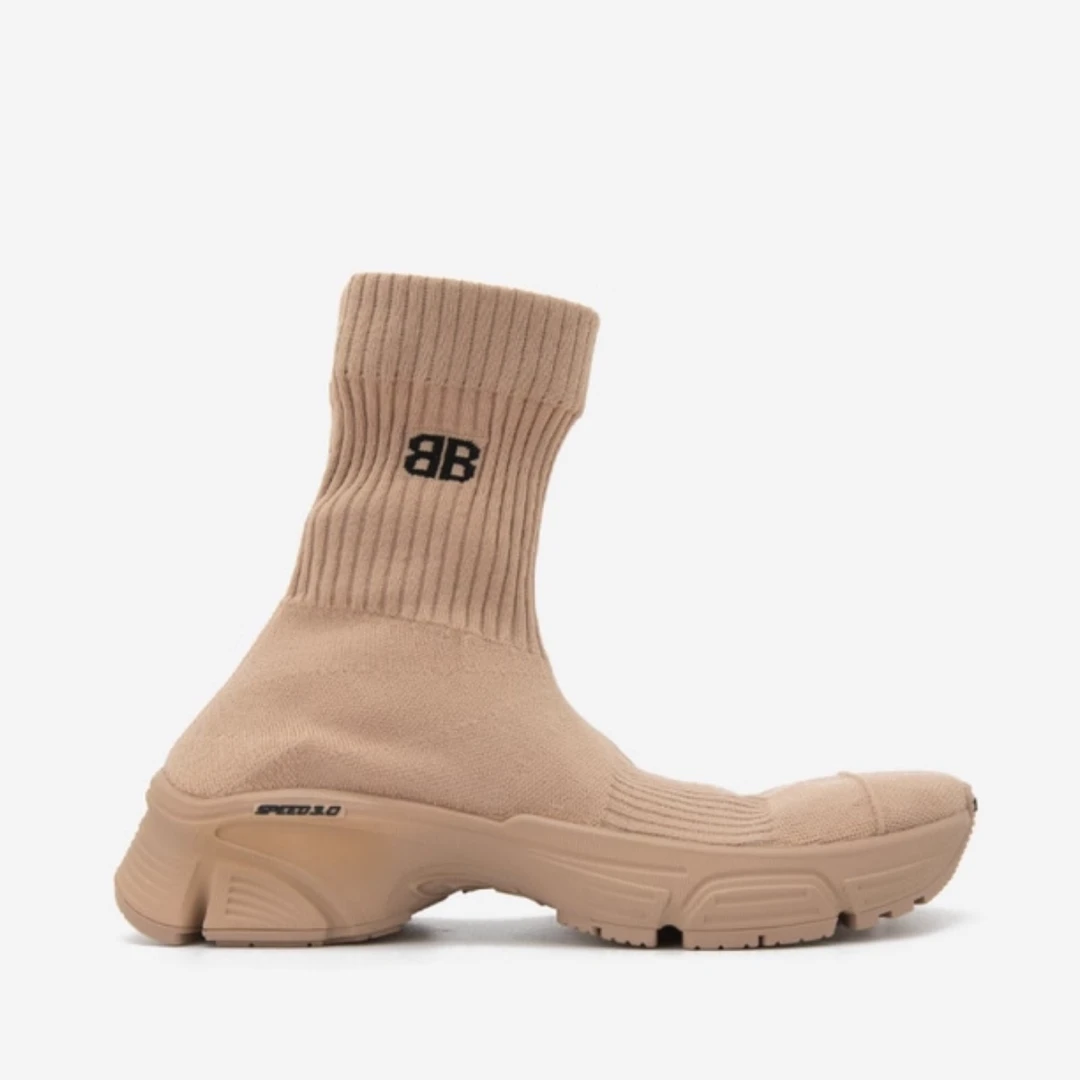 BALENCIAGA巴黎世家女高帮鞋运动休闲袜鞋654466W2DN29710