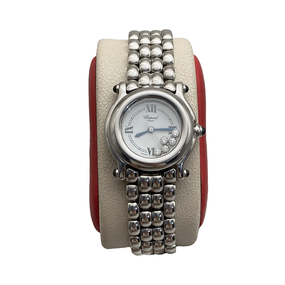 95新 Chopard/萧邦 26mm 萧邦 快乐钻 石英女士腕表