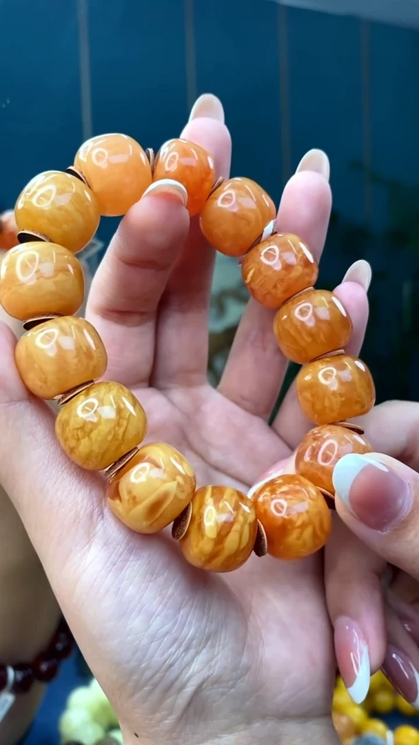 裸石琥珀未镶嵌12/7多样性发其一68