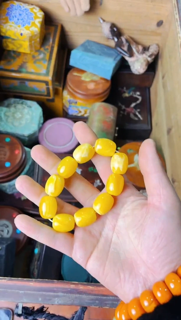 【闪购商品】蜜蜡颈饰未镶嵌小硕硕精品精选链接54