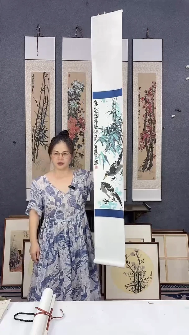 国画155*20吴铁成作品