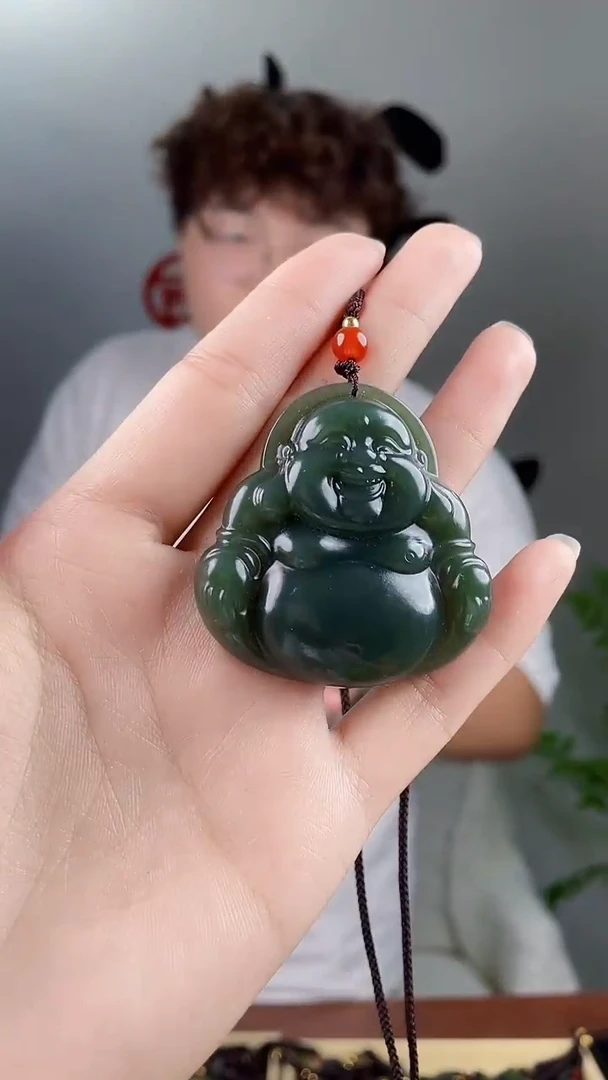 和田玉未镶嵌颈饰拍一发一，多样性发货