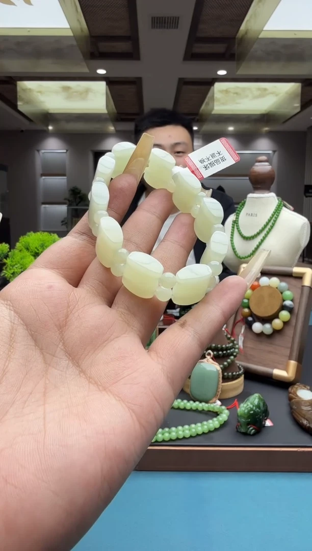 未镶嵌手串和田玉hsl