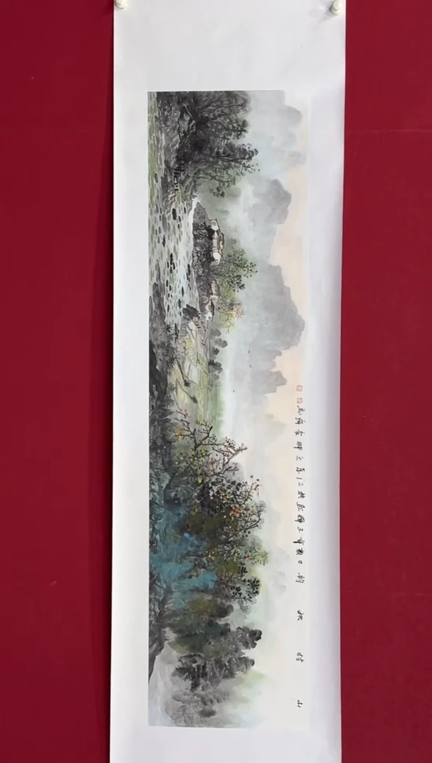 国画国画绘画山水花鸟