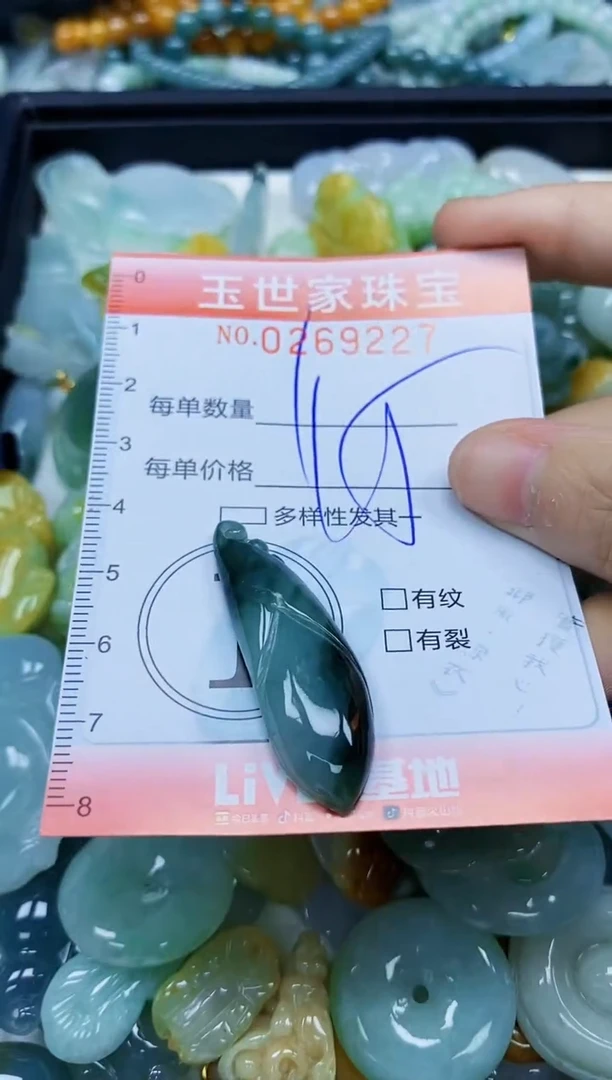 翡翠未镶嵌颈饰闪购0269227