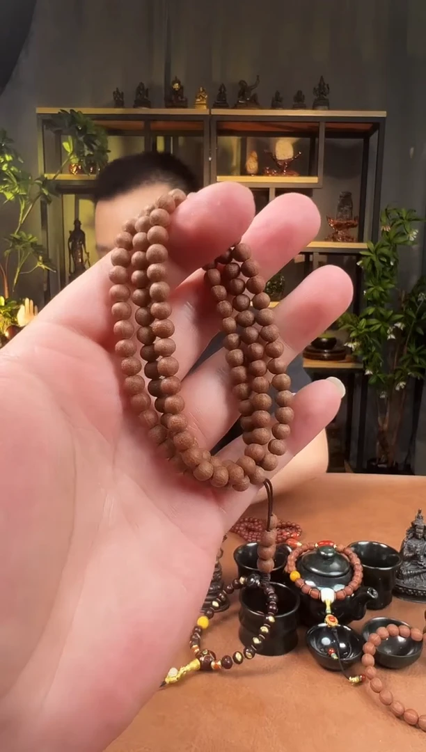 手串五线菩提6+108铁五线