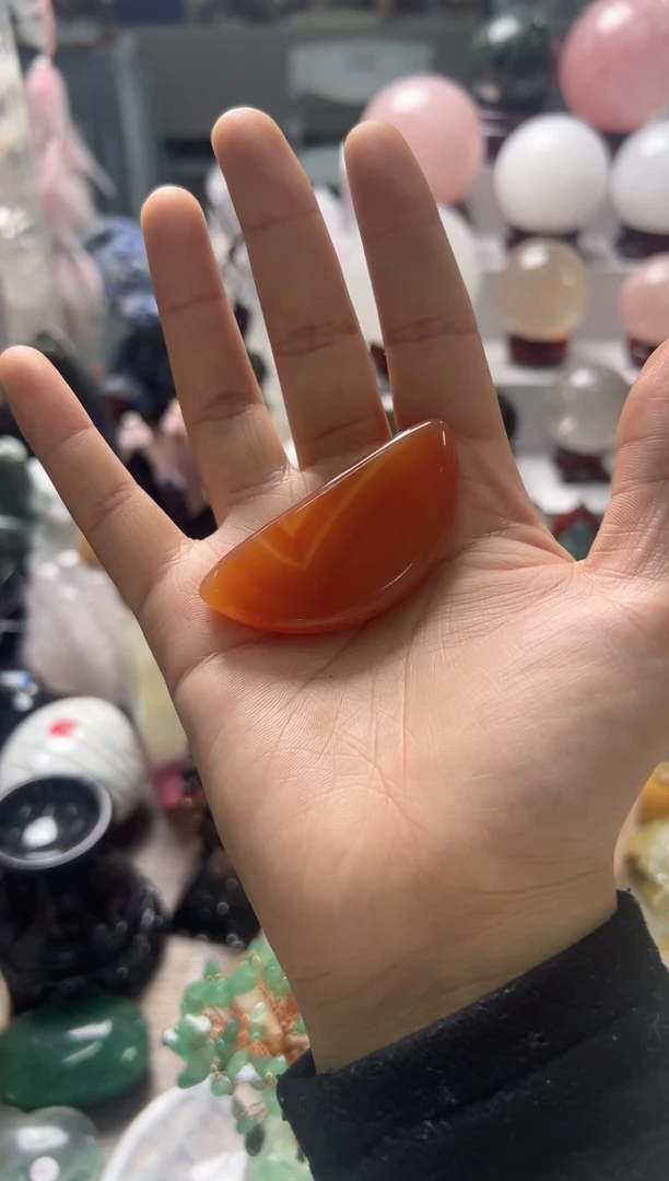 未镶嵌玛瑙/玉髓珠宝半成品Y145