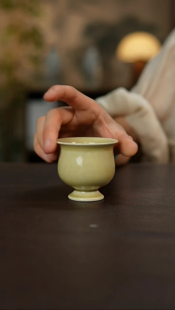 杯景德镇陶瓷杯碗柴烧多人