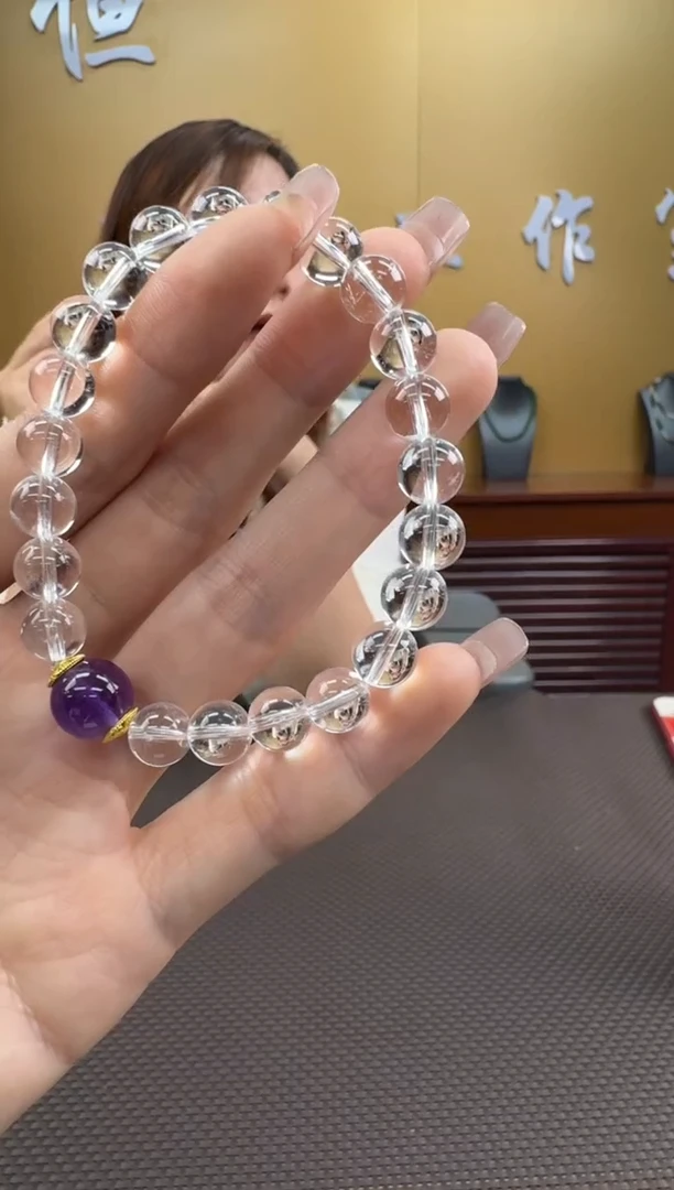 【闪购商品】水晶手串未镶嵌8多样性，发一