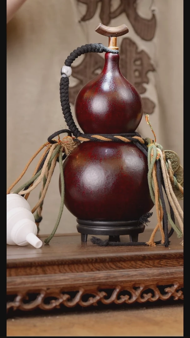 25**号精品天然大漆酒葫芦一物一拍~